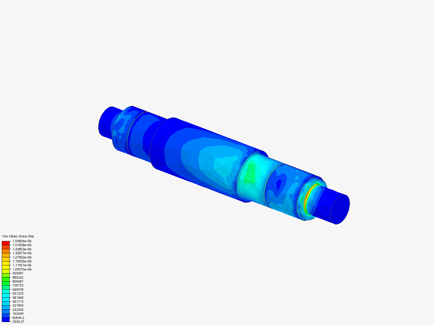 Idler Shaft test 1 by s2069109 | SimScale