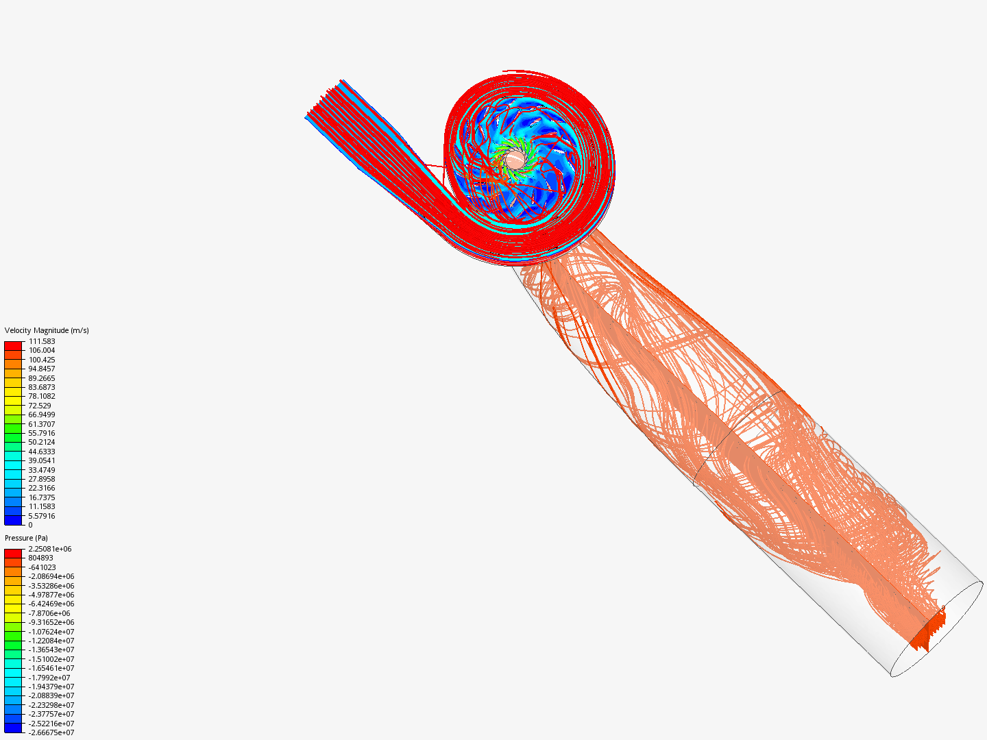 Tutorial: Fluid Flow Simulation Through a Water Turbine image
