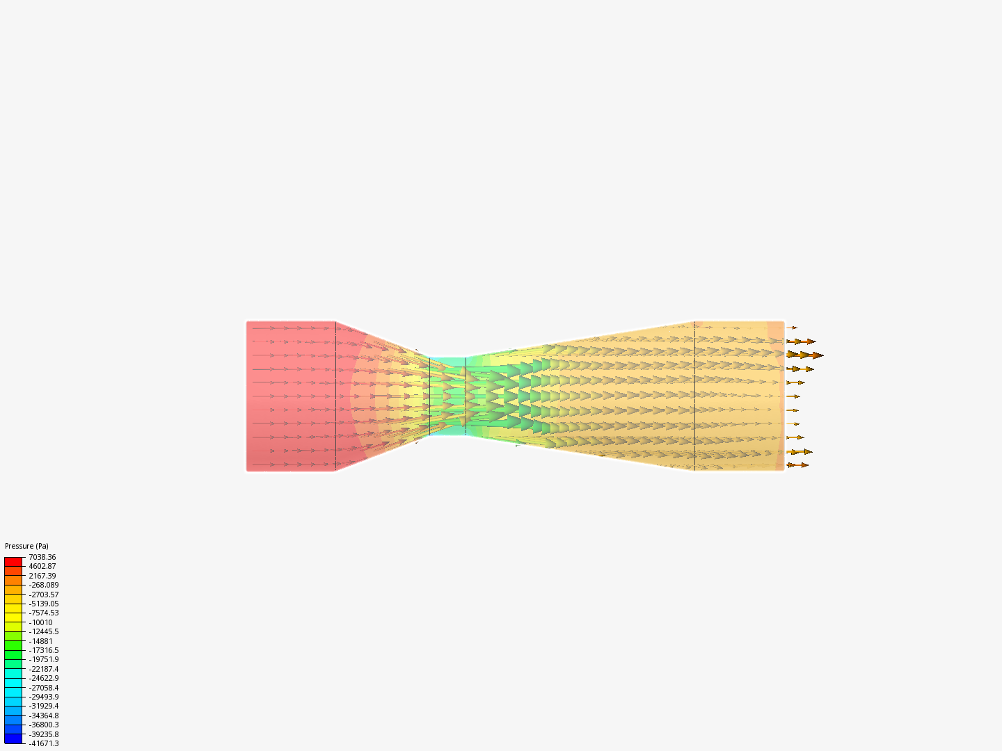 Venturi Meter (MatE 107) - Copy by saviduya | SimScale