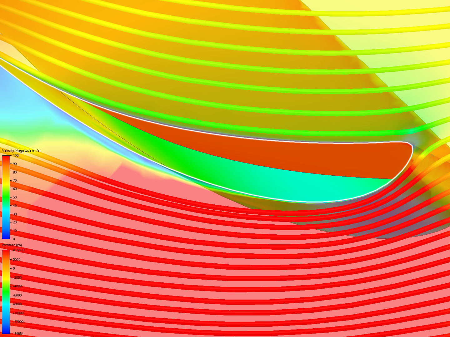 Wing test by sbaughen | SimScale