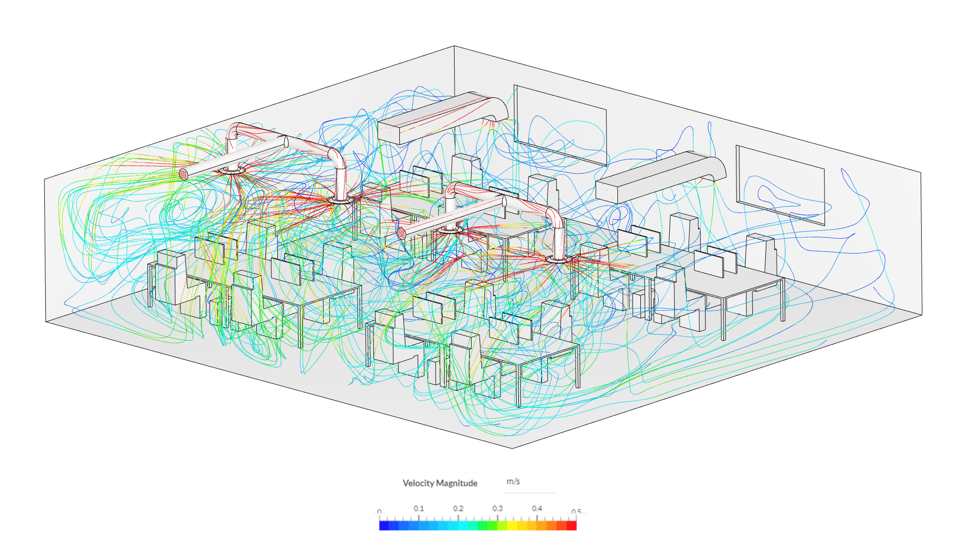 Customer Demo Office Thermal Comfort and Ventilation Analysis image