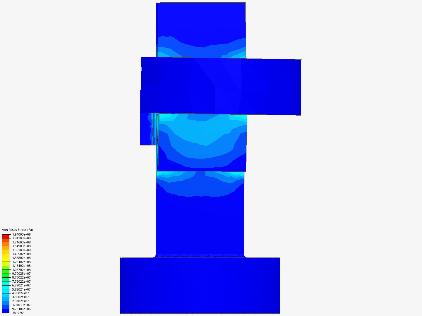 platine de fixation by selaroui | SimScale