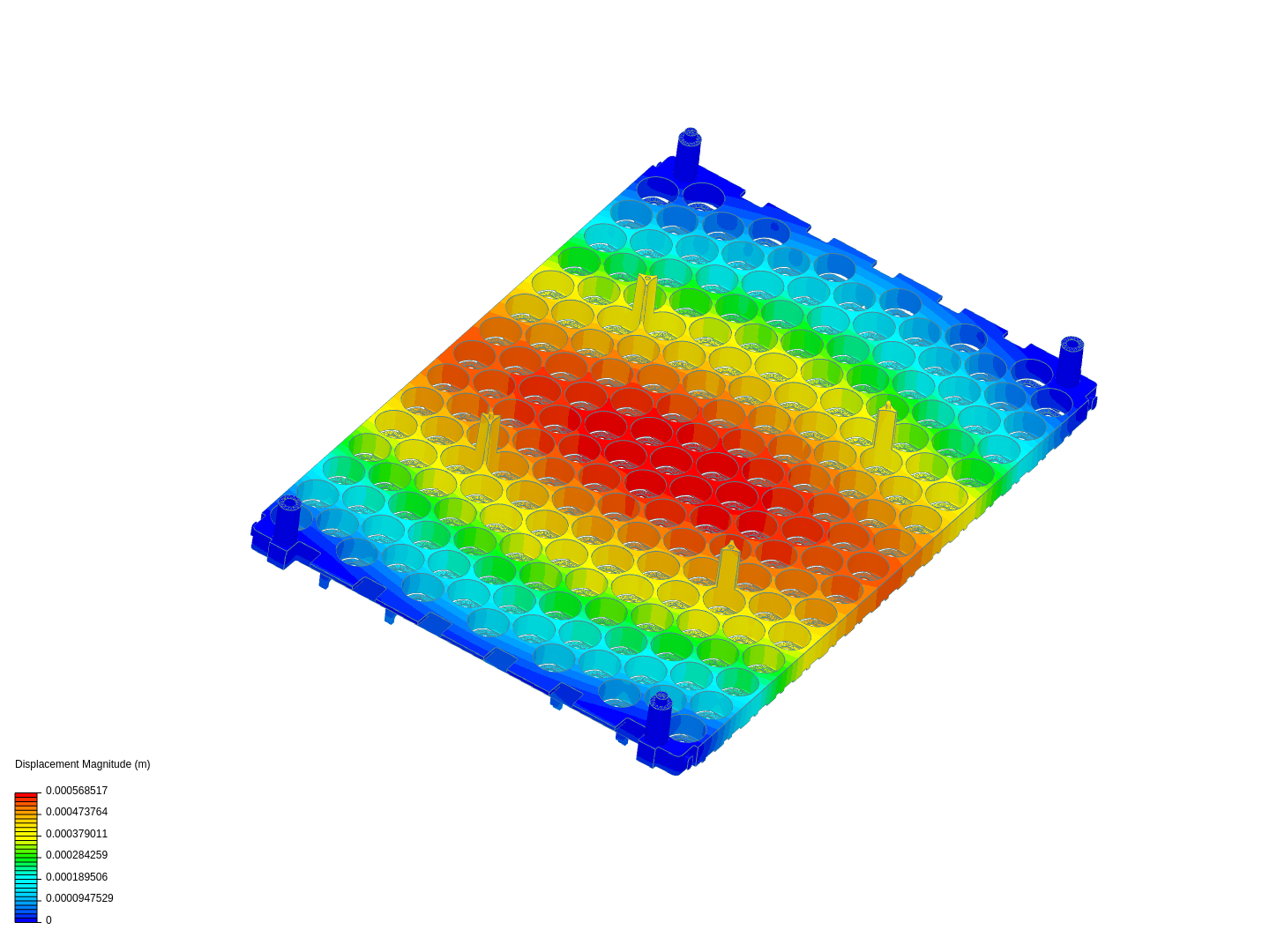 Cell Holder Static Analysis by sg_ktepe SimScale