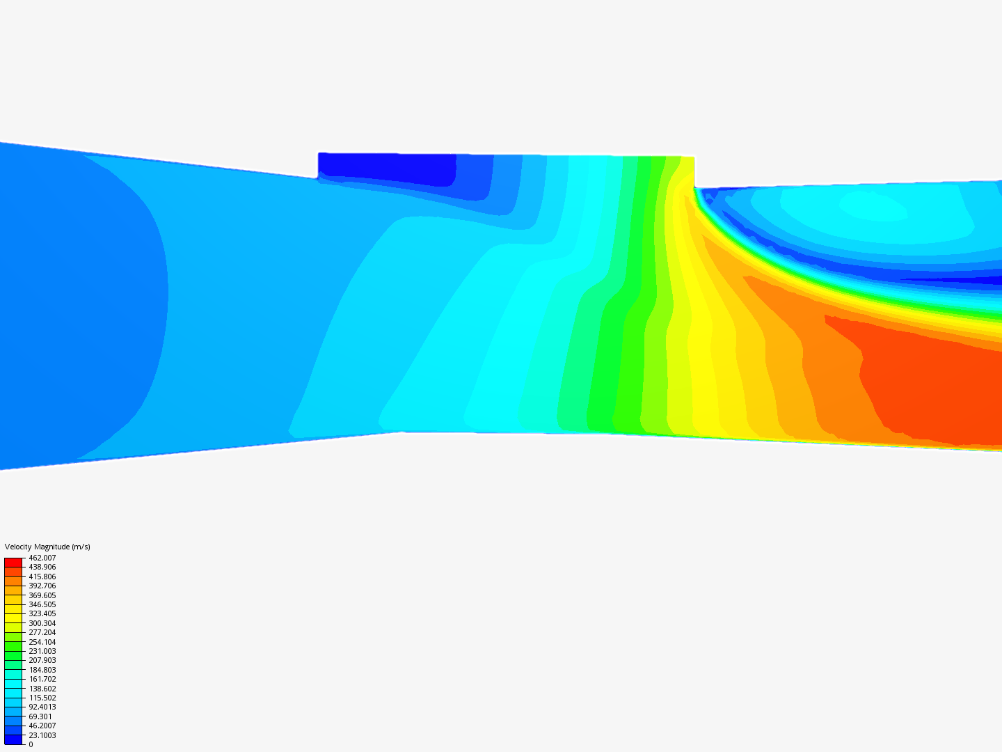 VENTURI FLOW TEST 01 A by shoy | SimScale