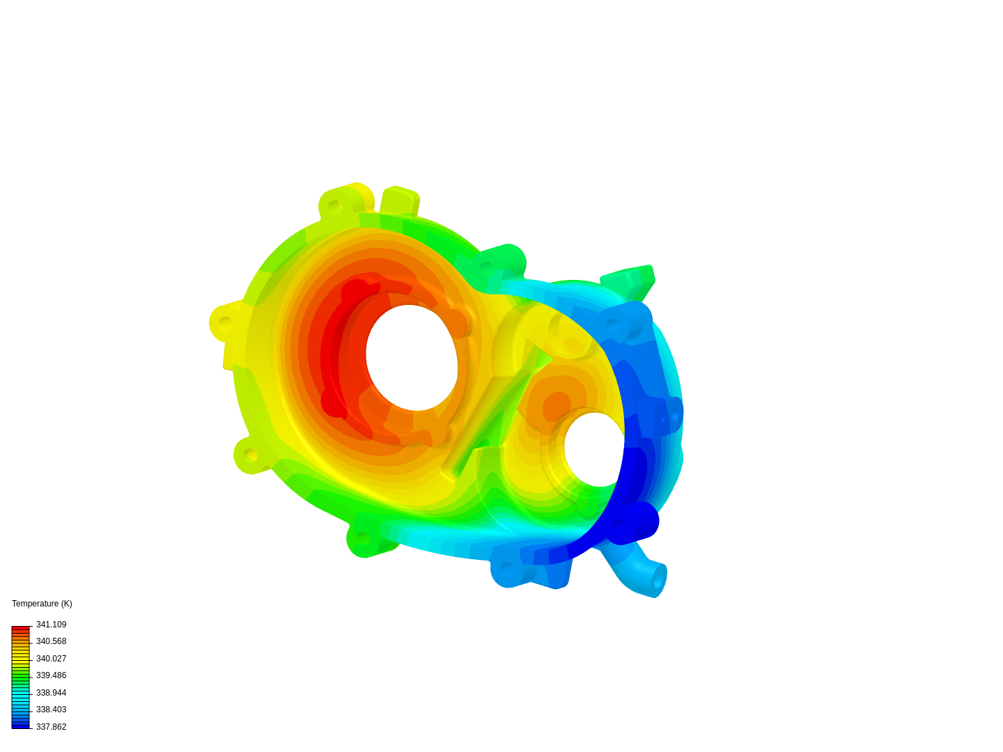 Tutorial: Thermal Analysis of a Differential Casing (Developed) image