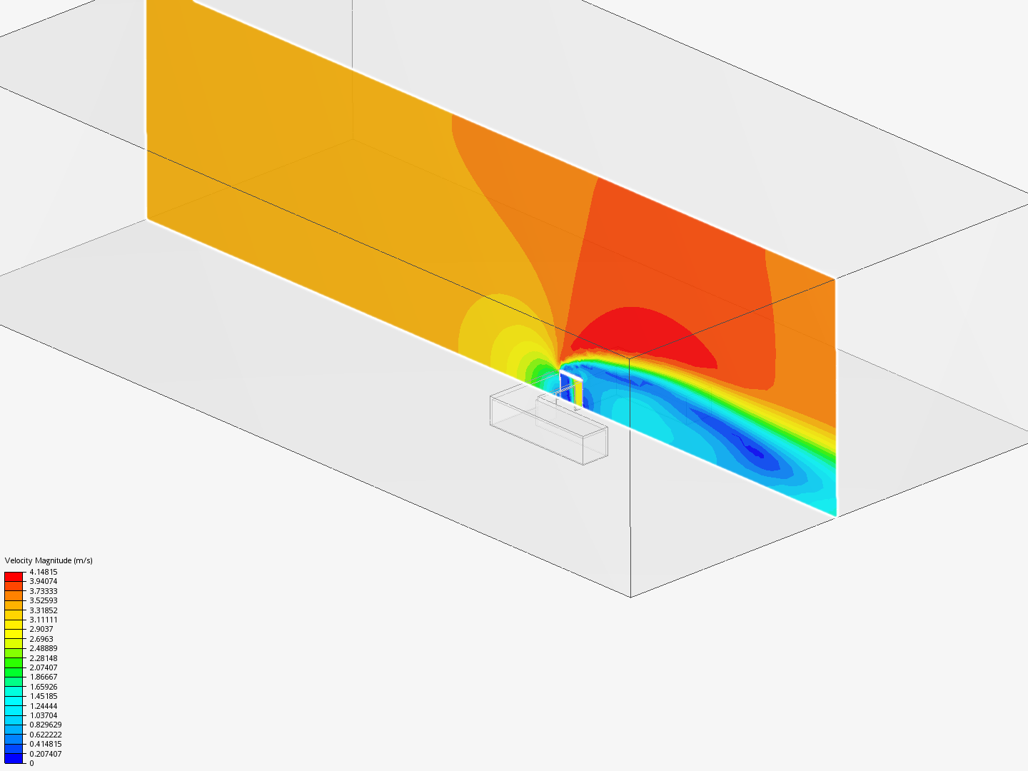 Wind Tunnel Sim by skang1622 | SimScale...