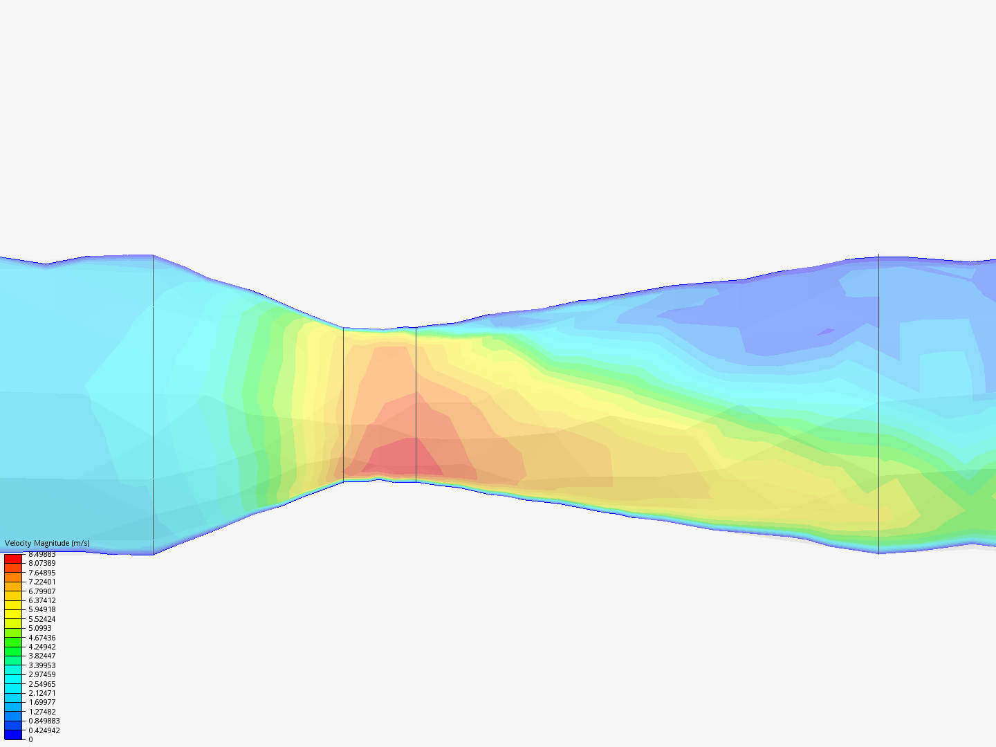 Venturi Meter (MatE 107) - Copy by smmaurin | SimScale