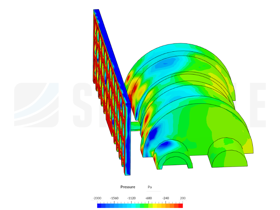 FPUC External Flow Baffle by snelson_milton | SimScale