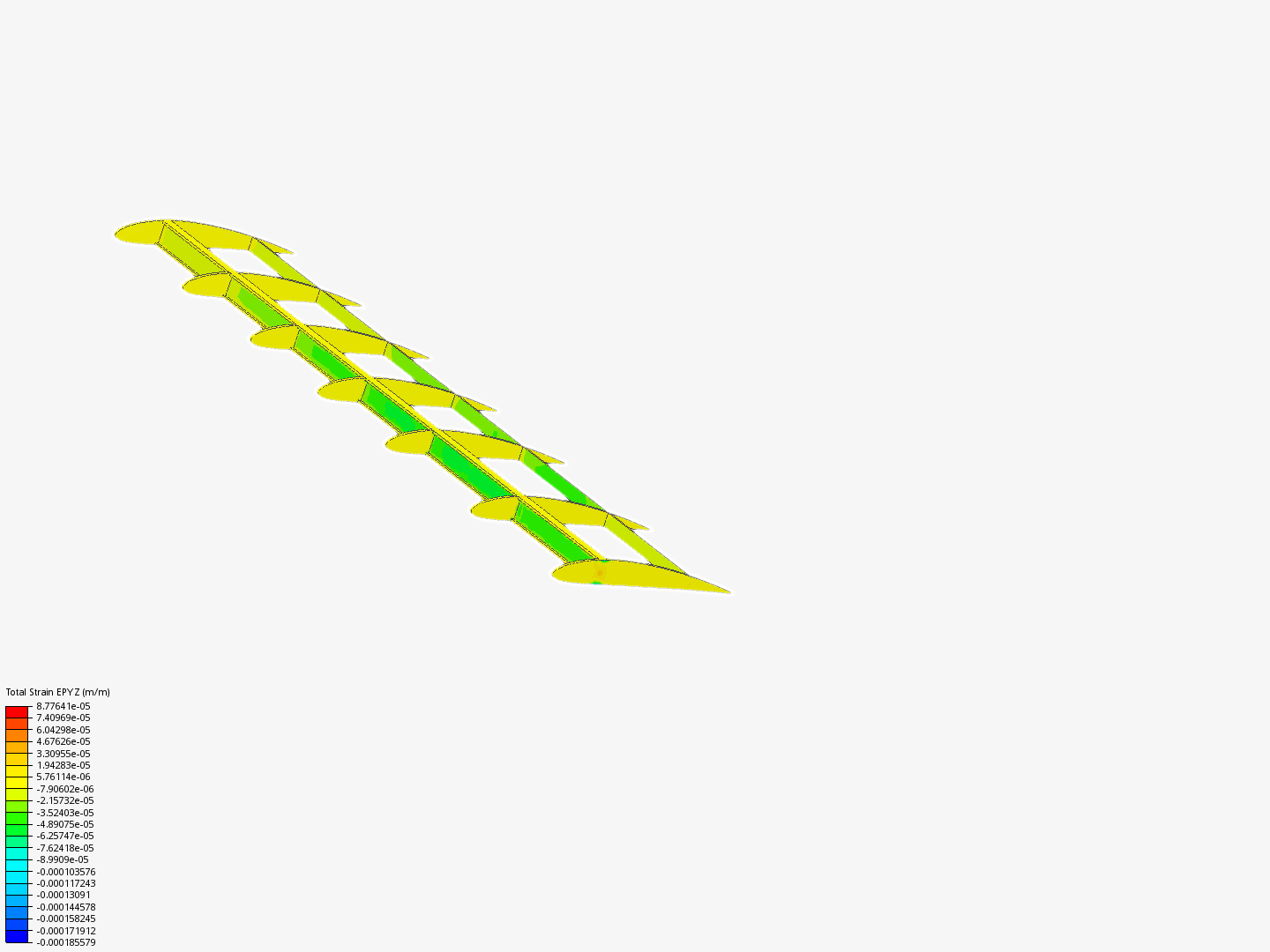 Wing Stractural FEM by sotos2004 | SimScale