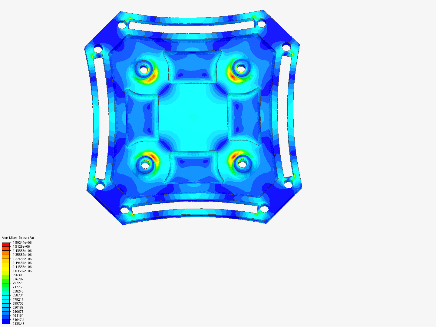 spider plate by ssabhi | SimScale