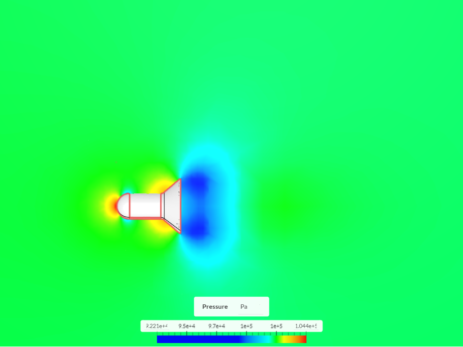 Single Flare trial CFD image