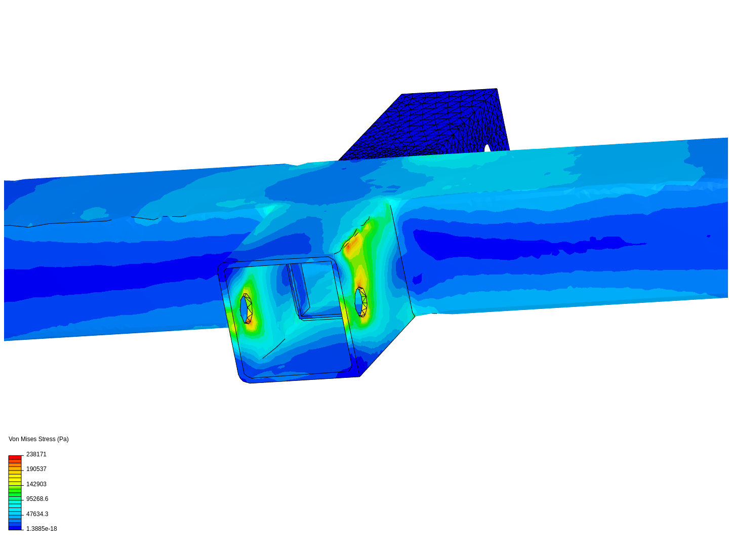 FEA Design test by stevenrclark03 | SimScale