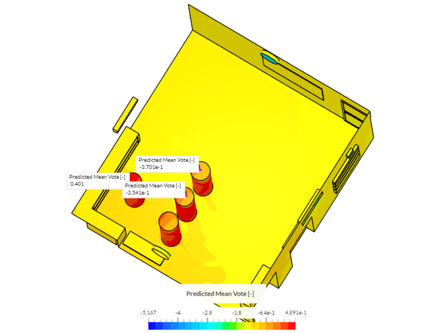 thermal comfort of a office room - main by surabhisarkar9 | SimScale