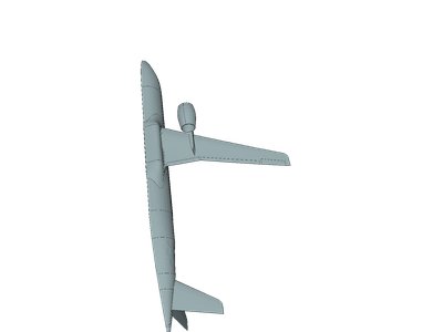Airflow around a Commercial Aircraft image