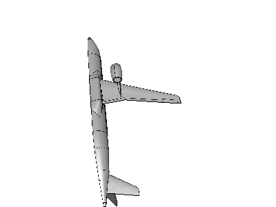 Aircraft compressible image