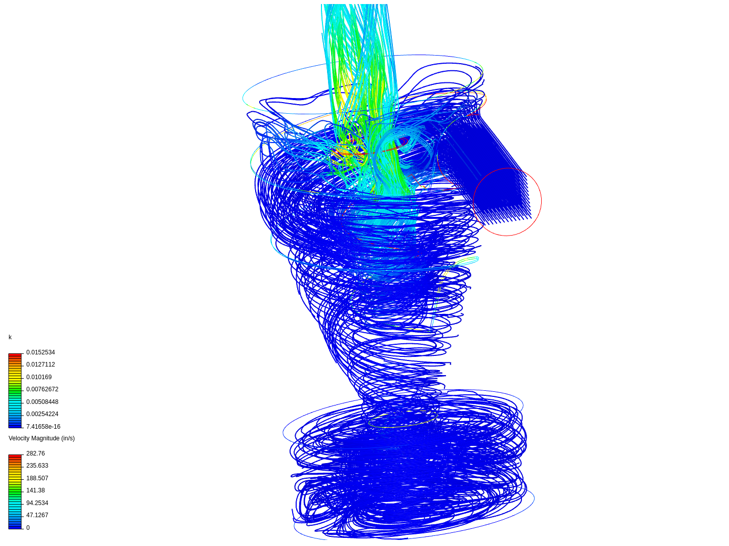 Vortex Separator - Copy by tammybeaaaar | SimScale