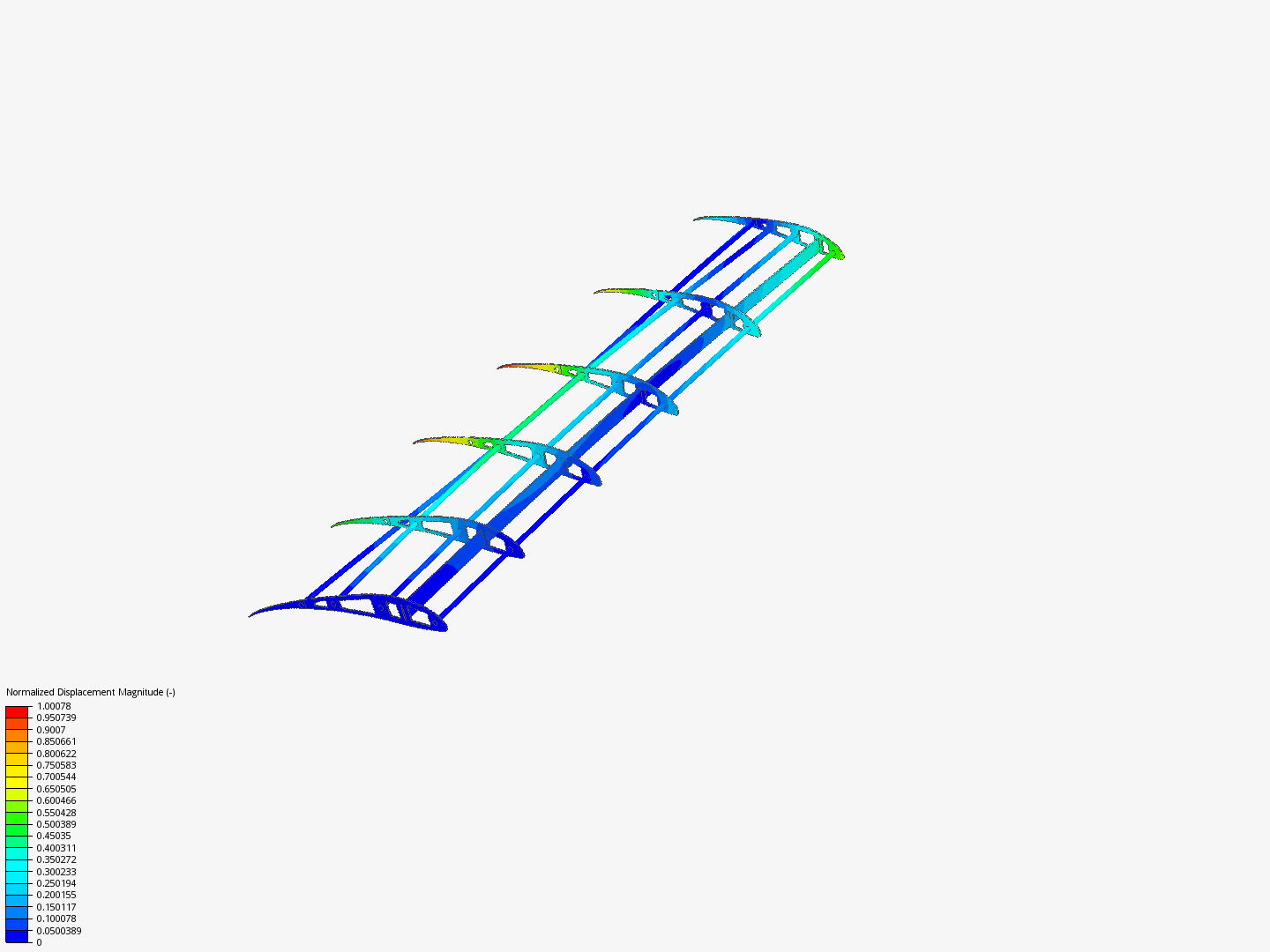 Modal Analysis of Wing image