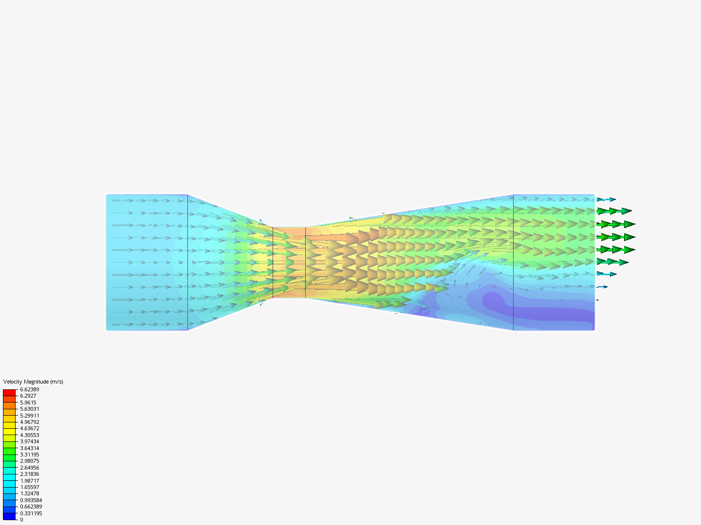 Venturi Meter (MatE 107) - Copy by toguri | SimScale