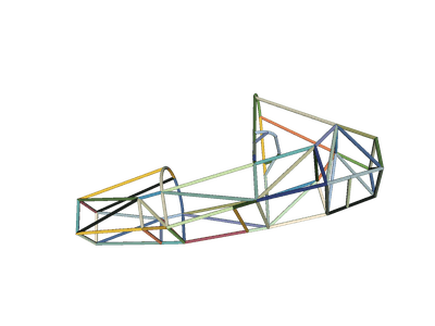 Chassis Frame FEA image