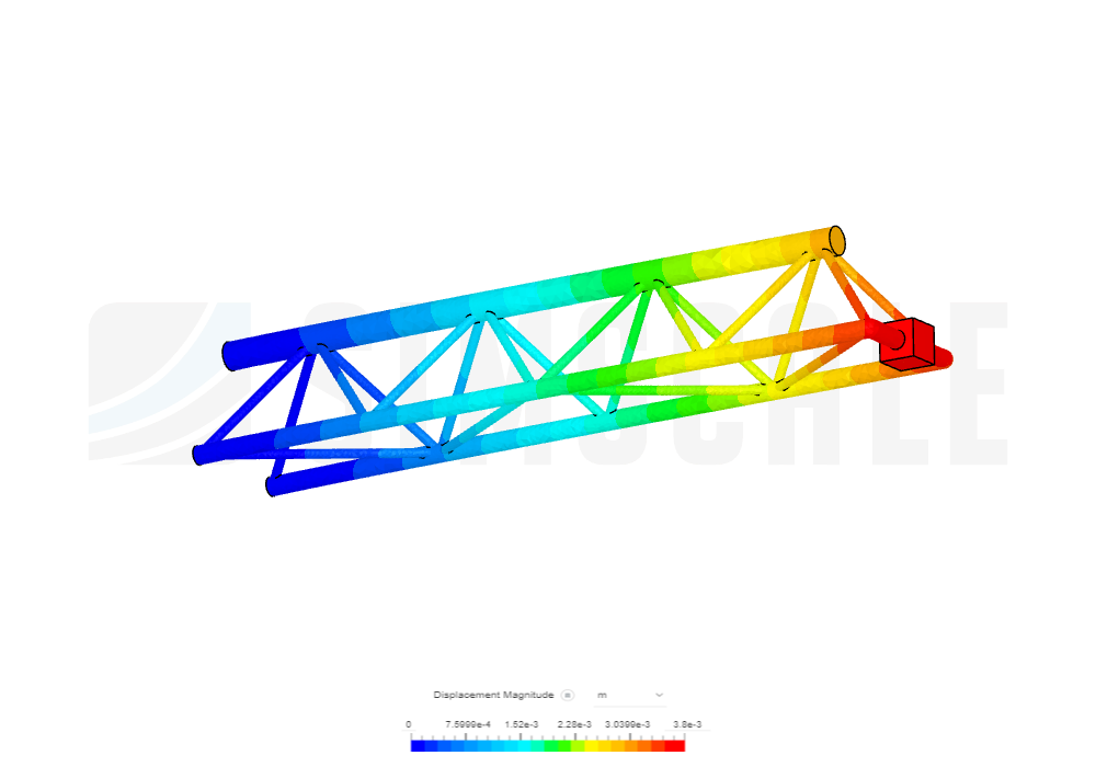 Tutorial - Linear static analysis of a crane by tsitanggang | SimScale