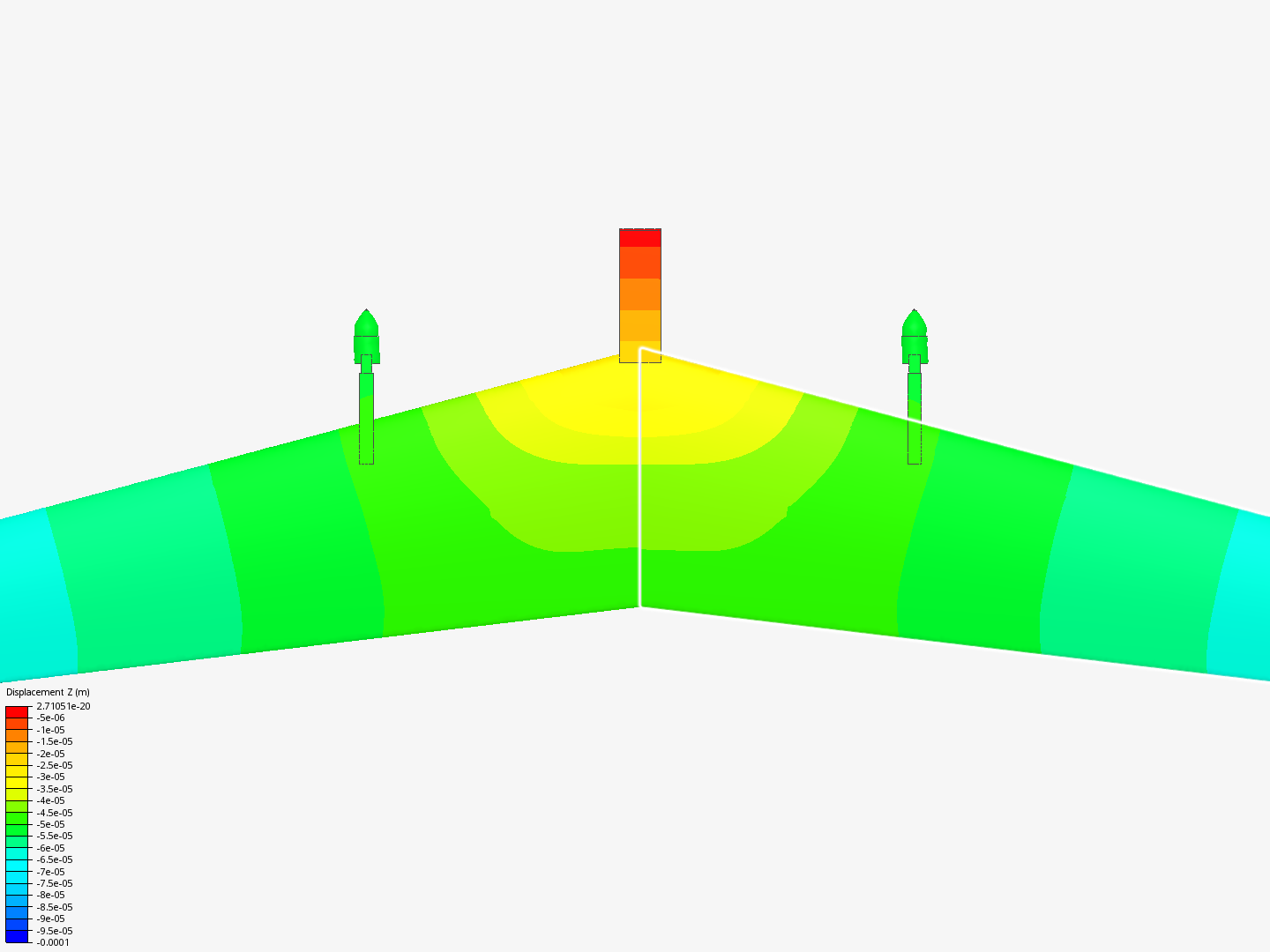 FEA-CFD Model of TailSitter VTOL by tuhinroyju2024 | SimScale
