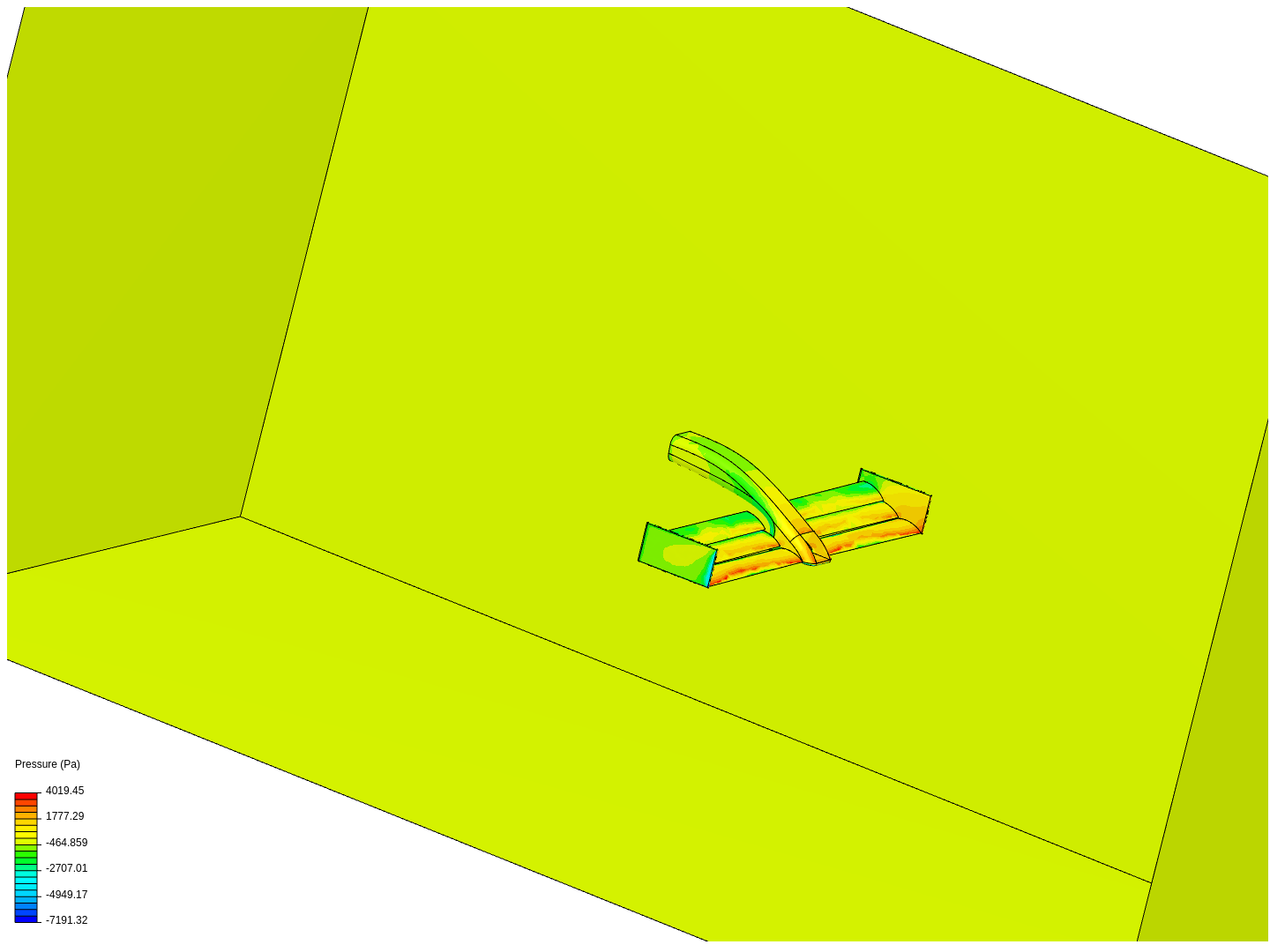 F1 Wing concept CFD by user12345635263 | SimScale