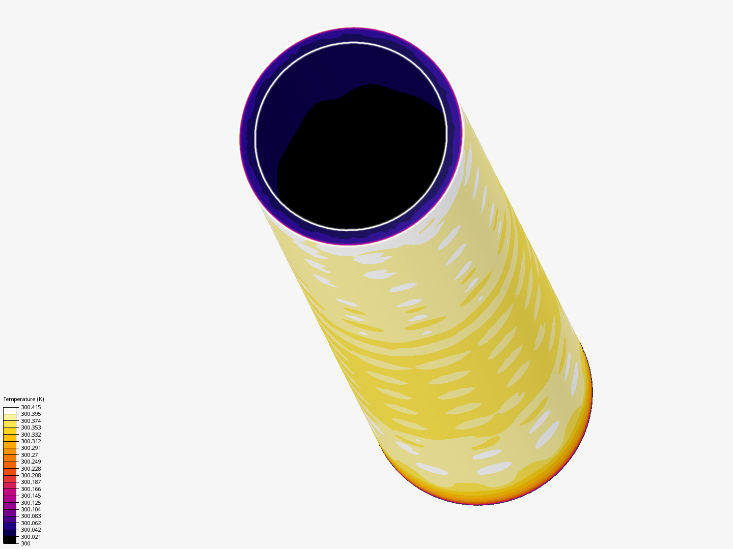 Heated Pipe Flow Final Project by vbsilvano | SimScale...