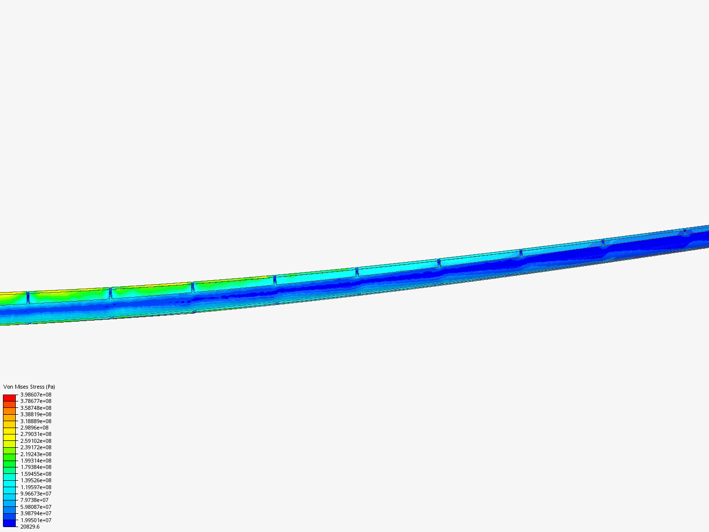 Bending of an Airplane Wing image