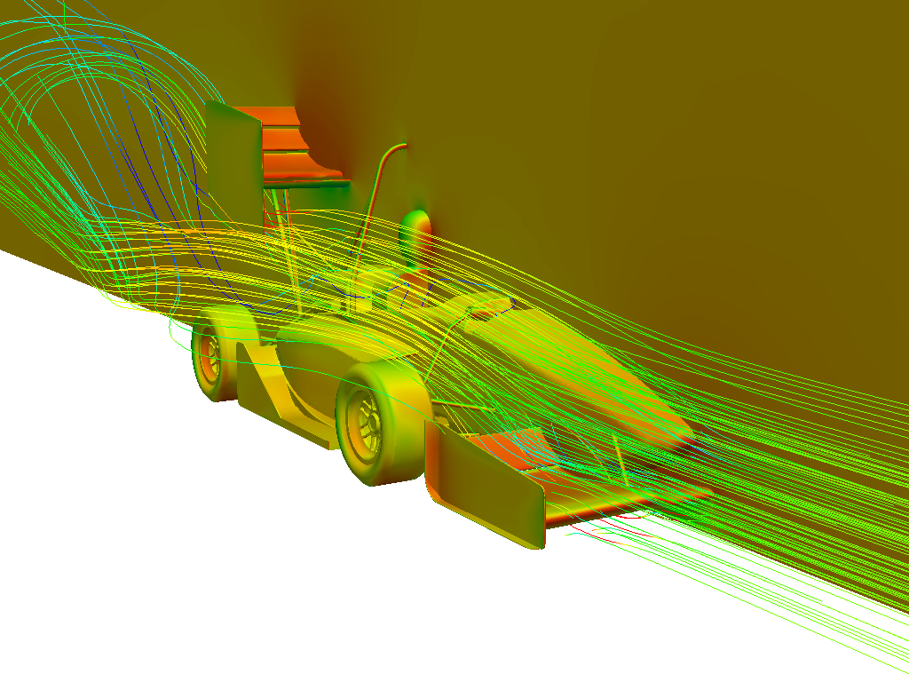 FSAE-Workshop-S2-Full Car Aerodynamics by vishnu17 | SimScale