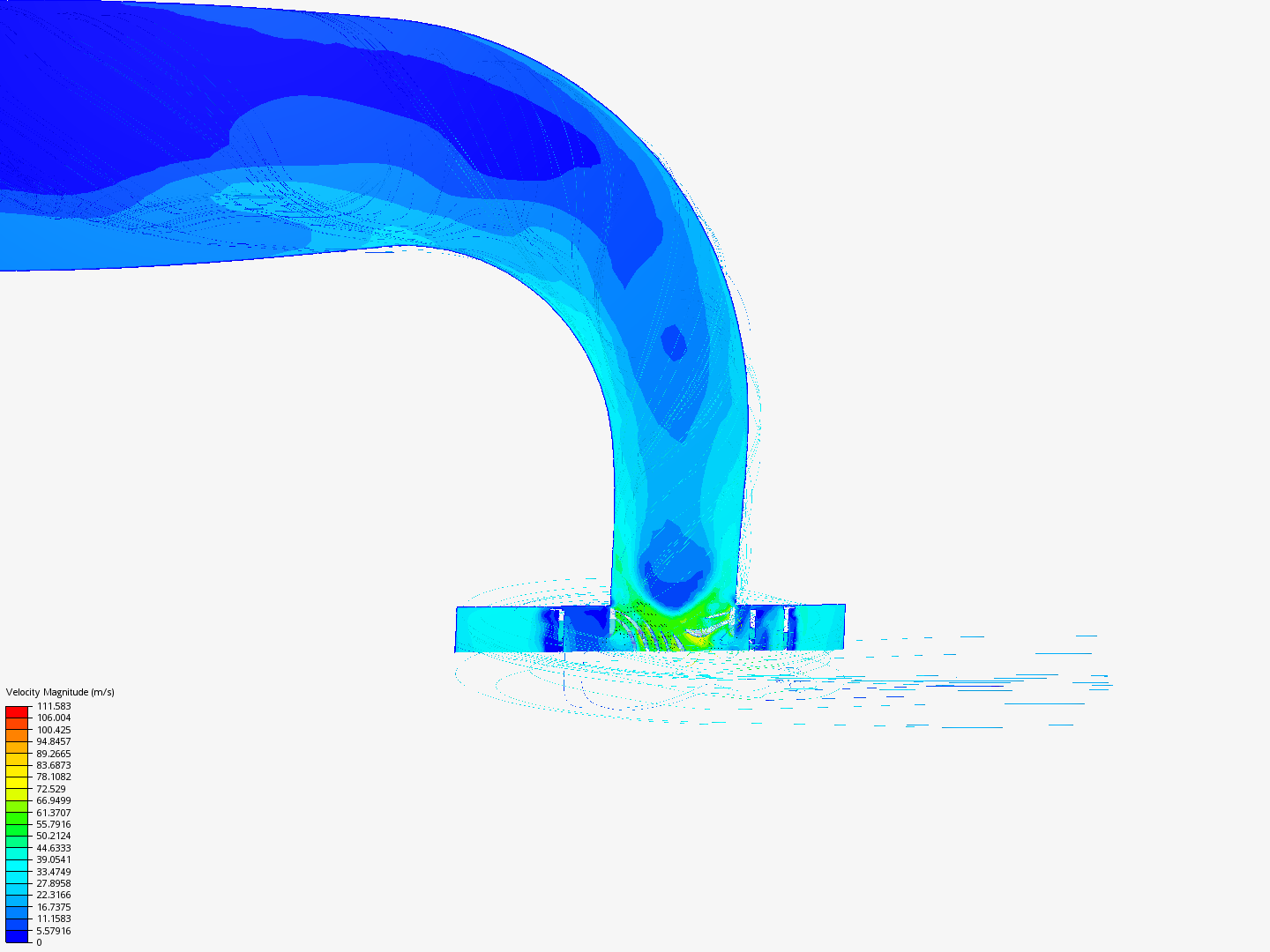 Tutorial: Fluid Flow Simulation Through a Water Turbine - Copy image