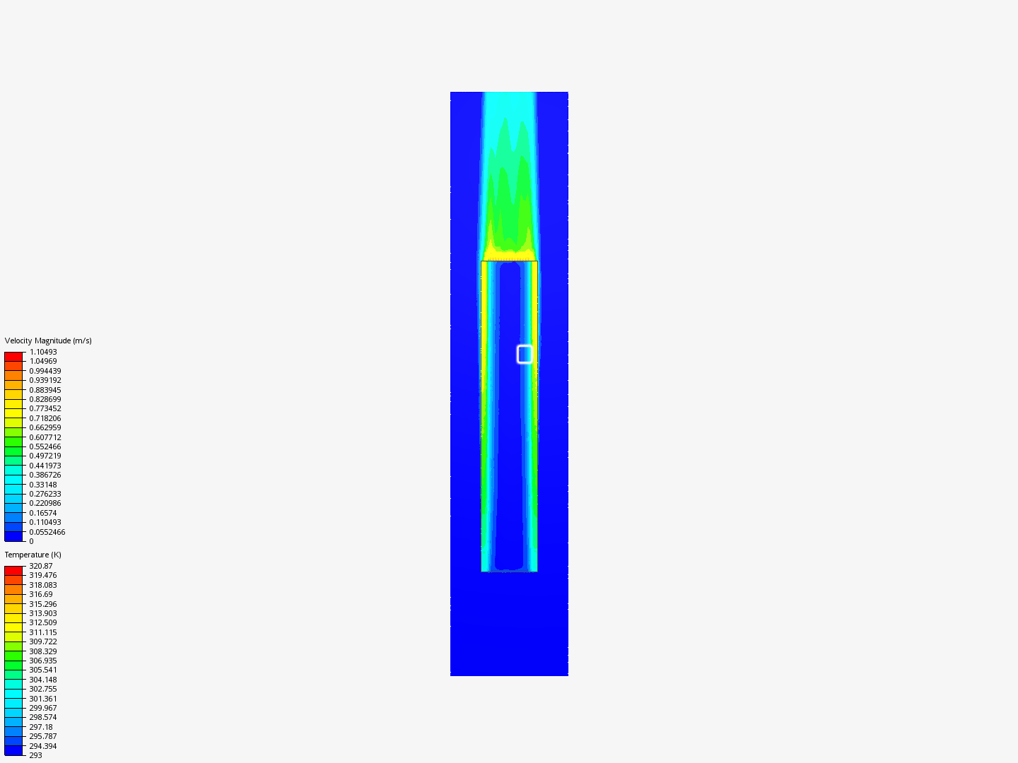Side Heat Sink by w_mobbs SimScale