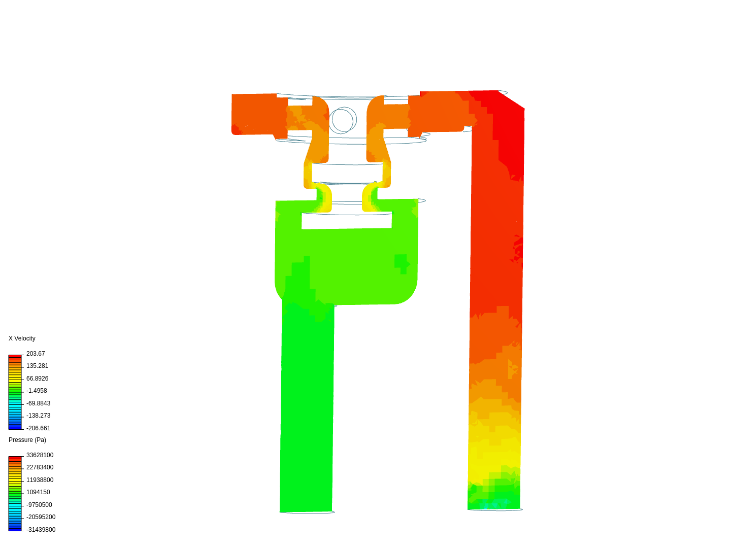 nc valve simulation by wangobotics | SimScale