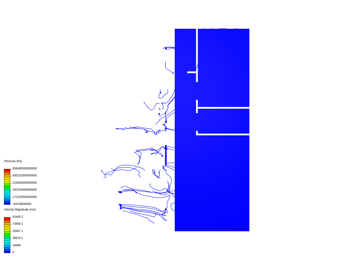 Wind flow project 3 by wcw | SimScale