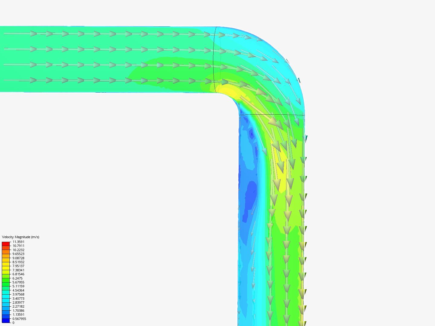 flow pipe cfd by will_hall | SimScale...