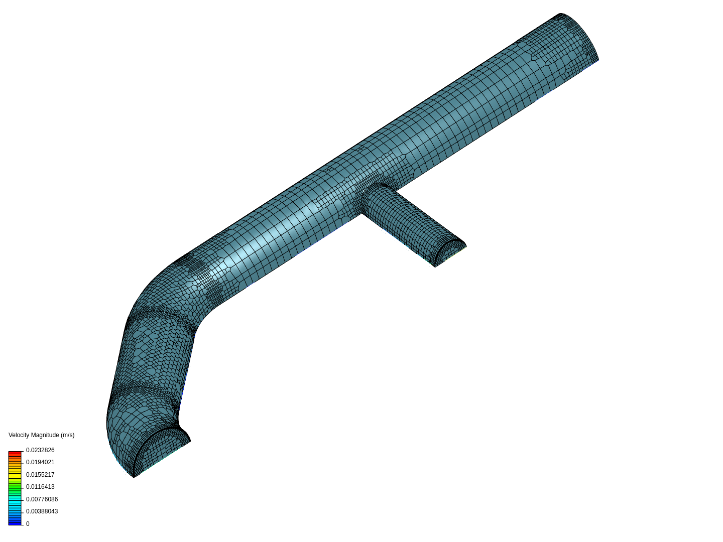 Laminar Flow Through a Pipe by wtsen | SimScale