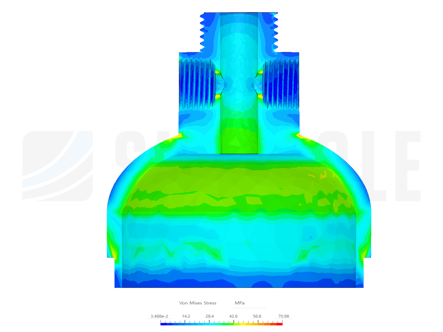 PETG linner by ydk060208 | SimScale