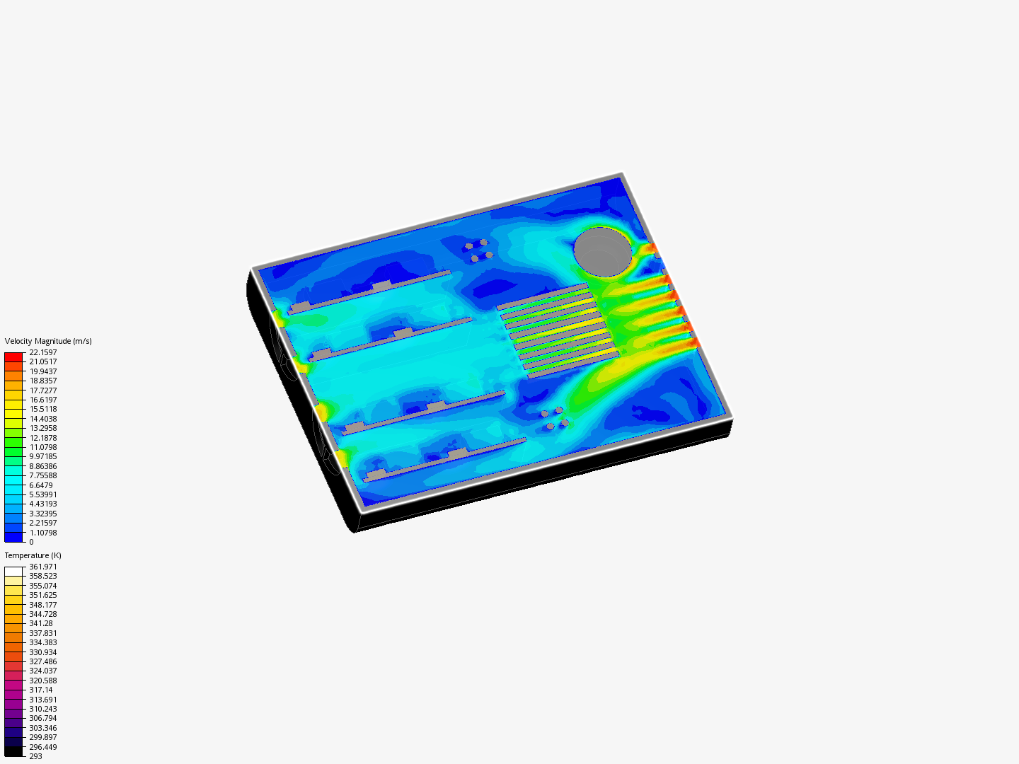 Advanced Tutorial: Thermal Management of an Electronics Box using CHT image