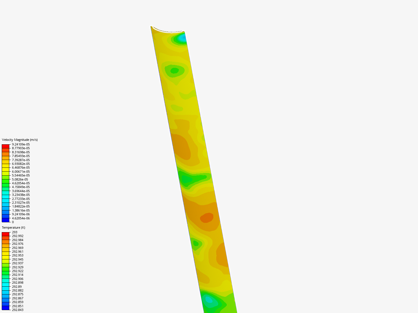 solar thermal tracking system by yonamri6 | SimScale...