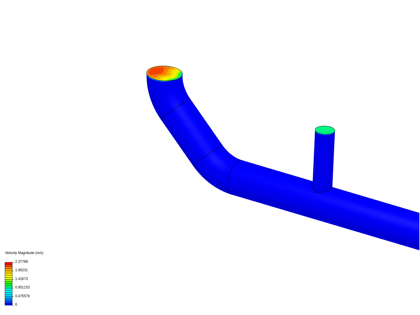 Tutorial: Pipe junction flow image