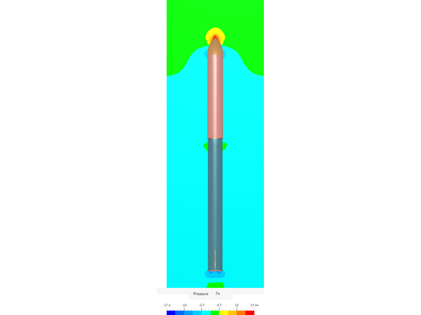 rocket wind tunnel testing image