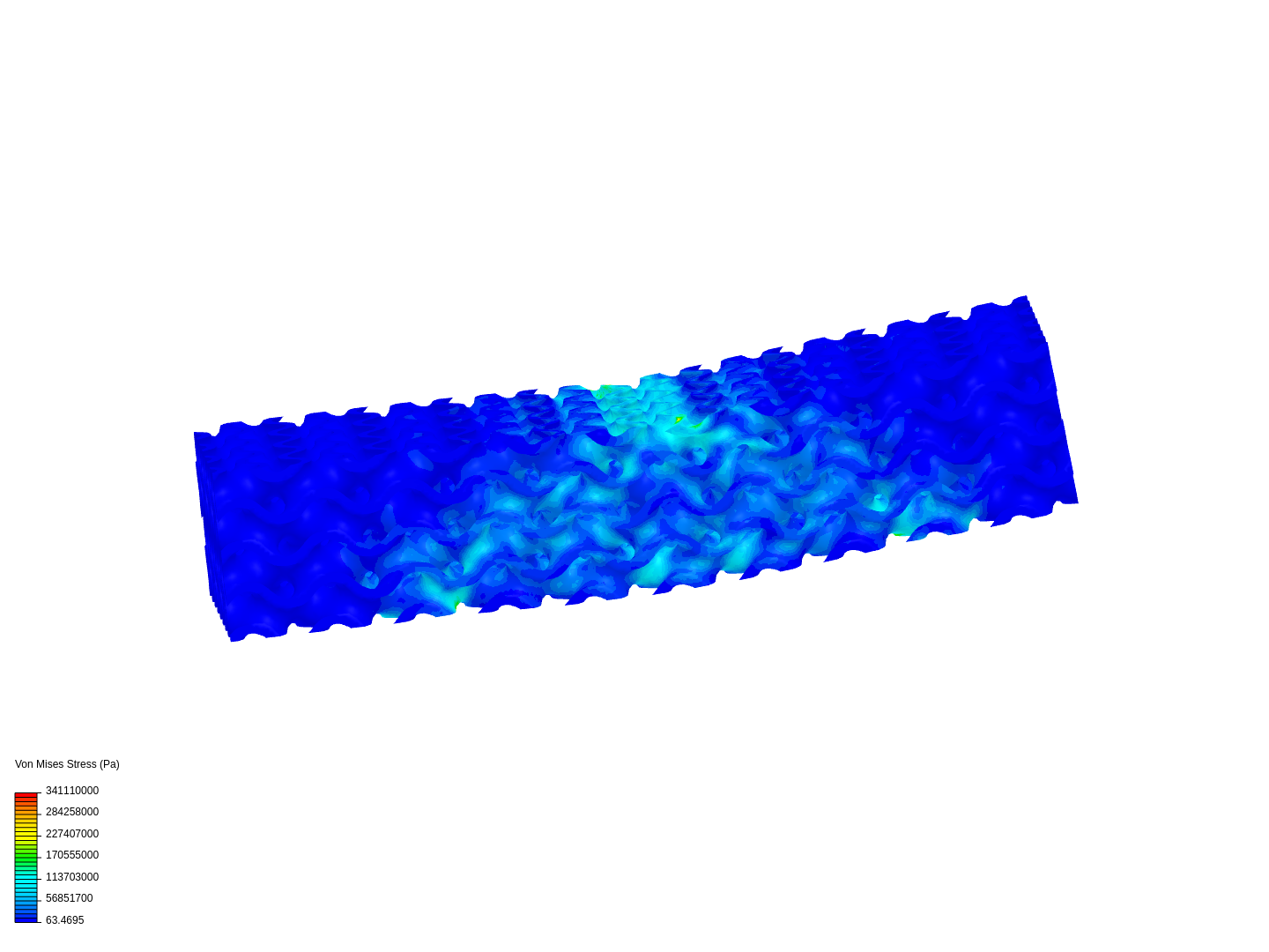 Bending_Gyroid by yuhao_wang | SimScale