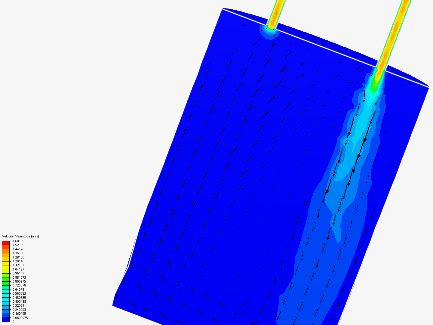500 ml chamber by yzccal95 | SimScale