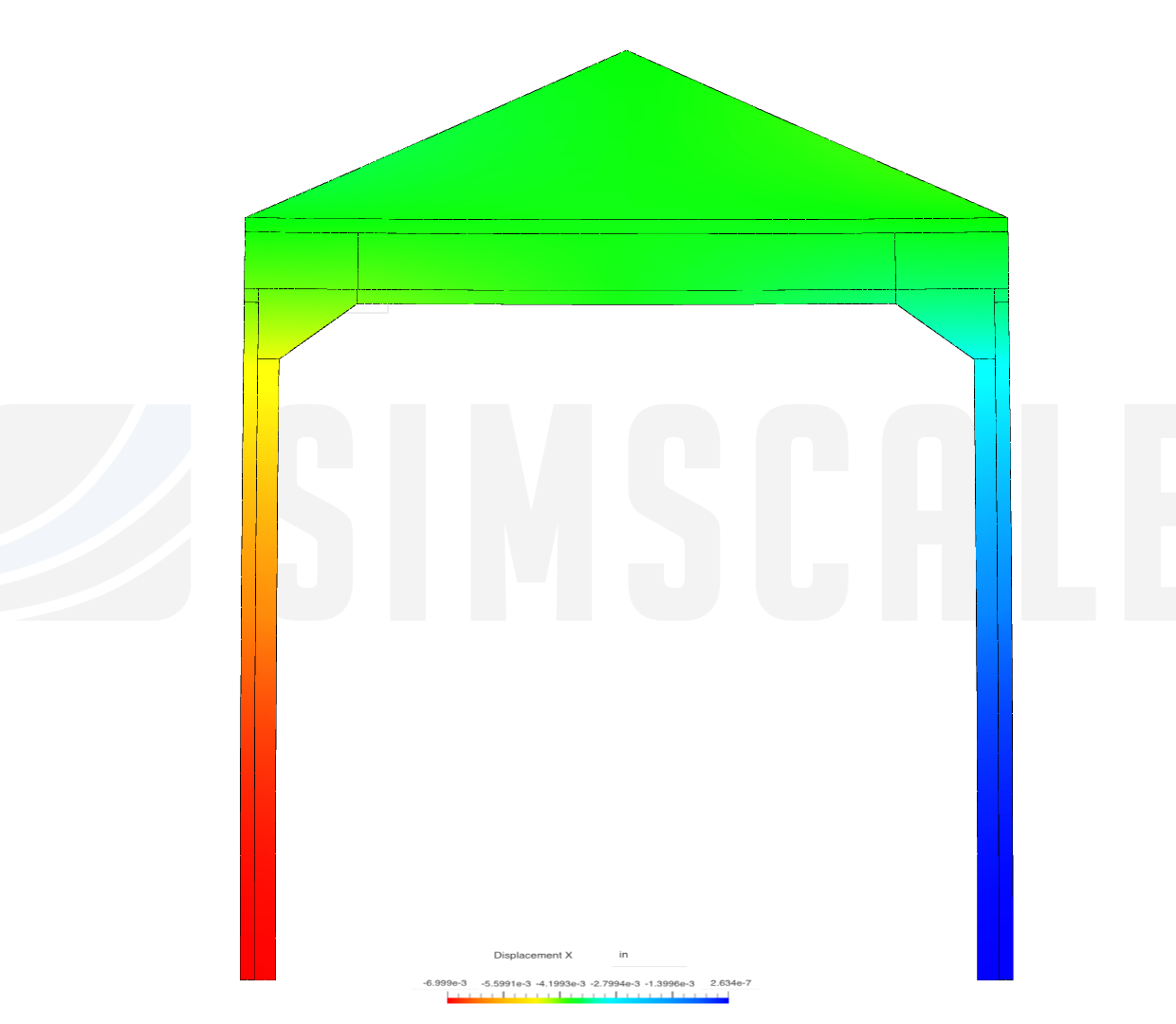 Truss Beam, I-Beam Bottom, 1 in Shear Brace, 12 in Height, Extended ...
