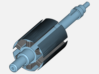 Rotor FEA Simulation by Hambakahle | SimScale...