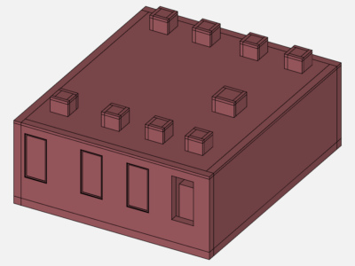 Test 7 -Cell Model Revit Simple by danagood | SimScale