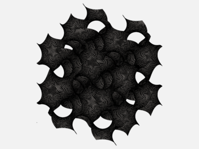 Gyroid Heat Echanger by Shrey_S017 | SimScale