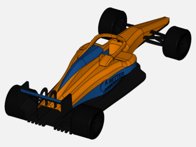 F1 Analysis front wing by ahoefter | SimScale