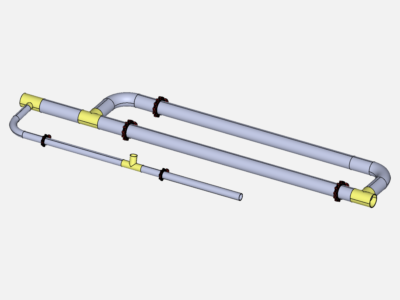 internal flow in pipe by wirit007 | SimScale...