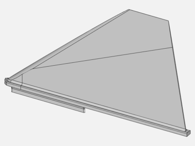 Rocket Fin by robjos1 | SimScale
