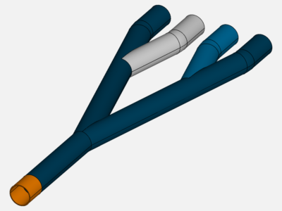 exhaust pipe simulation by 190108072 | SimScale